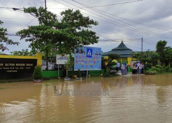 20 RT dan Sekolah di Bontang Kuala Terdampak Banjir Rob