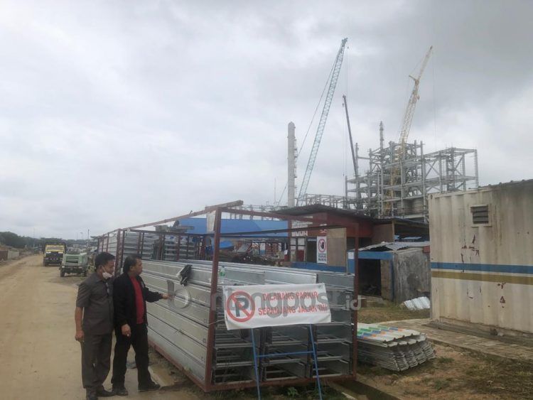 Lokasi pembangunan pabrik amonium nitrat di Kawasan Industrial Estate, Guntung, Bontang Utara.