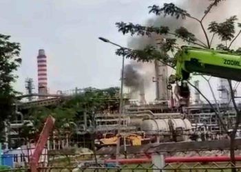 Kilang Minyak Terbakar, 1 Pekerja Meninggal, 5 Orang Luka-luka