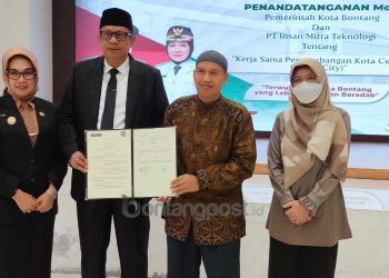 Wujudkan Smart City, Pemkot Bontang Teken MoU dengan PT Insan Mitra Teknologi