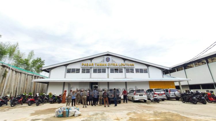 Relokasi pedagang Pasar Citra Mas Loktuan dilakukan bertahap mulai pekan depan