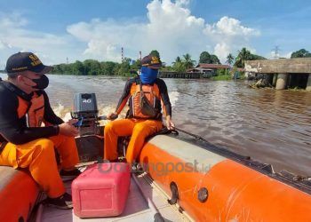 Terpeleset saat Lempar Tali, Seorang ABK Tenggelam di Sungai Mahakam