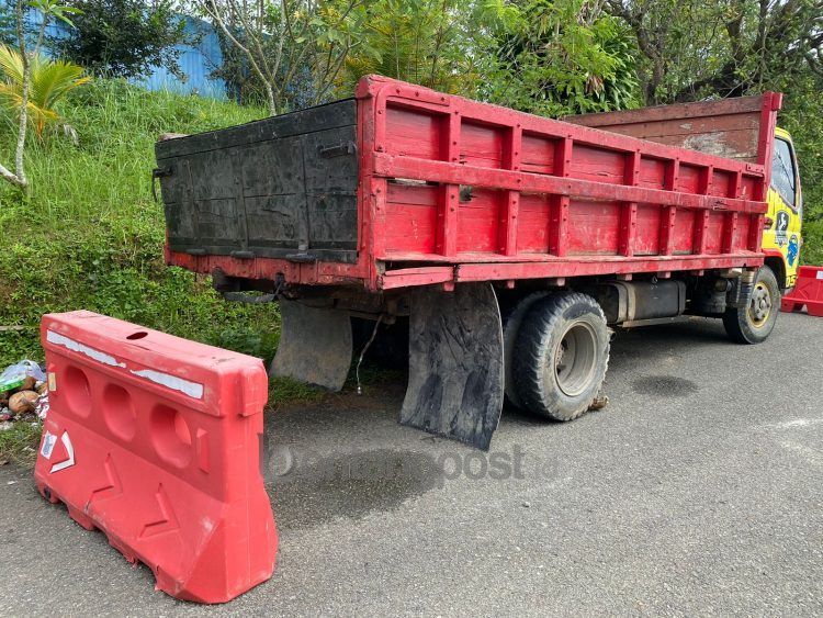 Truk mogok di Jalan Cipto Mangunkusumo telan korban jiwa (Yulianti Basri/bontangpost.id)