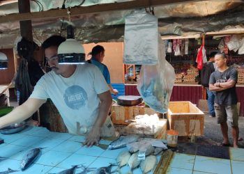 Pedagang Pasar Citra Mas Loktuan Diberi Waktu Sepekan Pindah ke Gedung Baru
