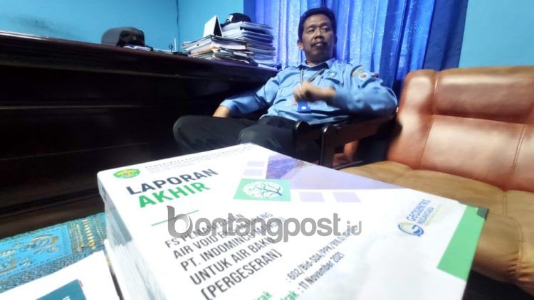 Direktur Perumda Tirta Taman Bontang Suramin (Nasrullah/bontangpost.id)