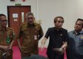 Diskop UKMP bersama DPRD Bontang usai membahas persoalan Pasar Citra Mas Loktuan (Nasrullah/bontangpost.id)