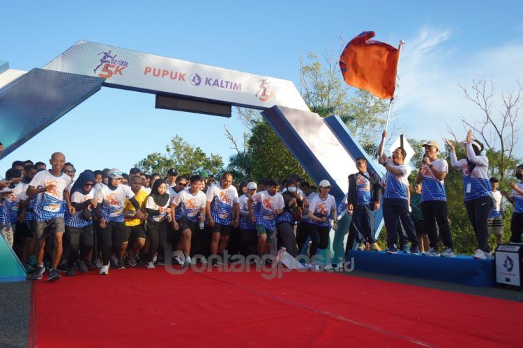 Tingkatkan budaya olahraga dan pola hidup sehat di lingkungan perusahaan, PKT gelar Go Viral 5K 2022
