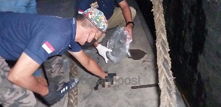 Tim Inafis lakukan identifikasi terhadap tangan manusia yang ditemukan di sekitar Pelabuhan Samarinda