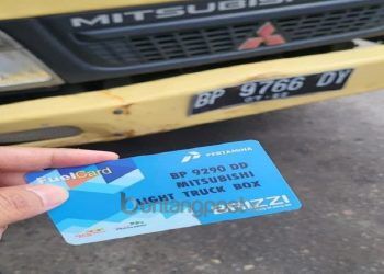 Baru 66 Nopol Tercetak Fuel Card di Bontang