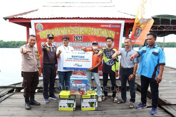 Pupuk Kaltim dukung pelaksanaan race ketinting di Selambai