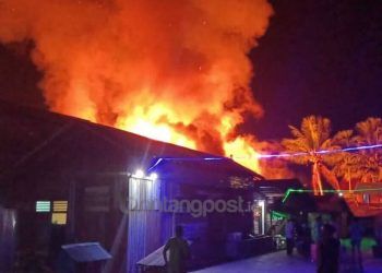 22 Bangunan di Samarinda Hangus Terbakar