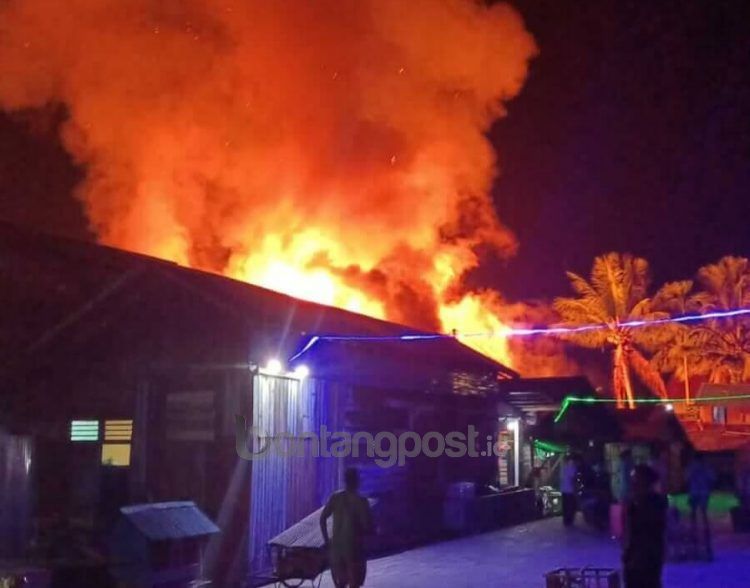 Kebakaran di Samarinda hanguskan 22 bangunan