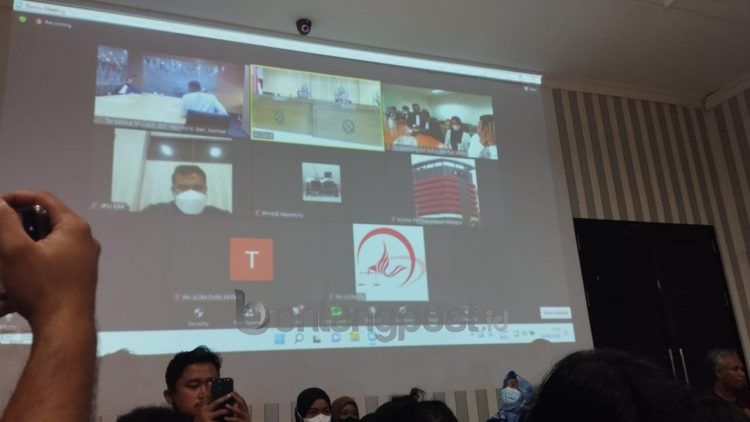Sidang putusan AGM. (Rama S)