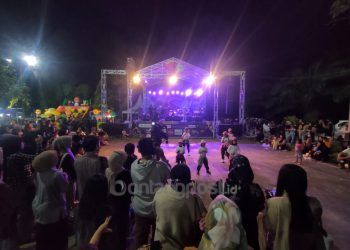 Pagelaran Band Lokal Meriahkan Pekan Raya Bontang 2022