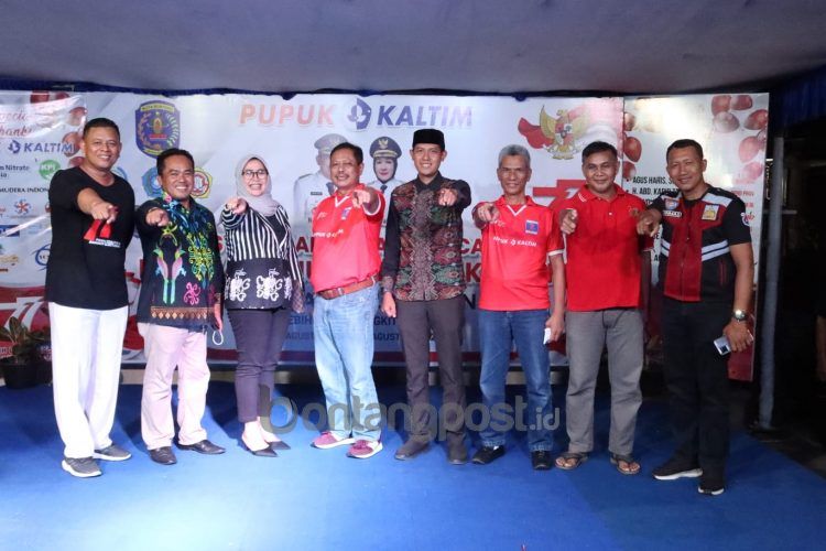 Pupuk Kaltim dukung perayaan HUT ke-77 RI di Kelurahan Loktuan sebagai upaya kontribusi terhadap masyarakat sekitar