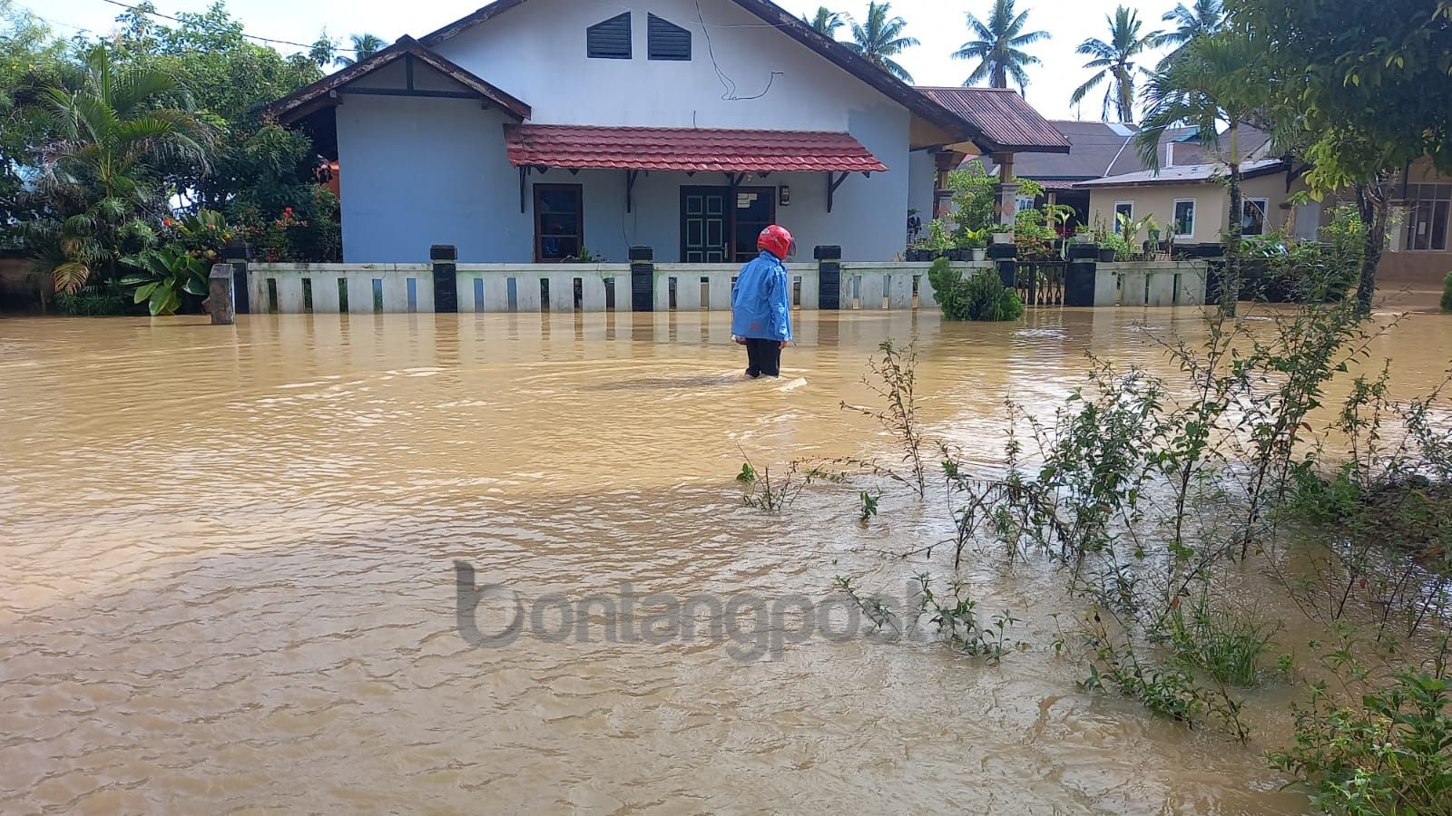 Banjir di Kampung Tua Bontang 1