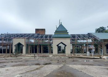 Progres Renovasi Lapangan Parikesit Bontang Capai 50 Persen