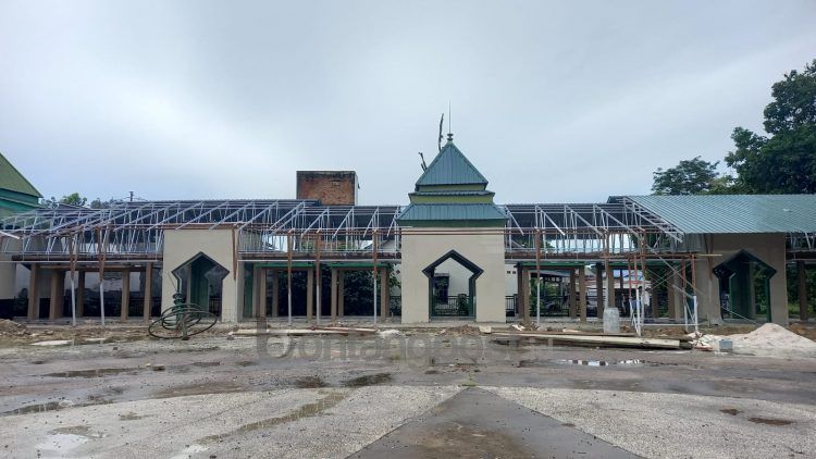 Renovasi Lapangan Parikesit ditarget rampung Desember 2022. (Lutfi)