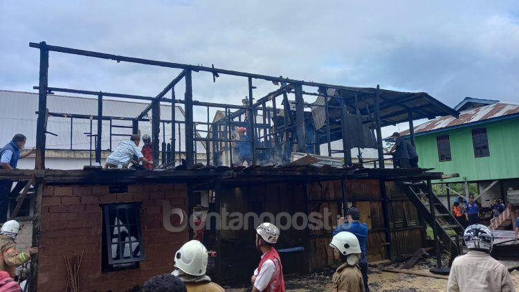 Kebakaran di Gunung Telihan sebabkan dua orang mengalami luka bakar (Lutfi Rahmatunnisa'/bontangpost.id)