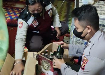 Polisi Sita Miras Ilegal di Prakla