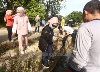 Wawali Najirah Pimpin Kerja Bakti Jumat Bersih di Titik Rawan Banjir