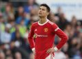 Crisitiano Ronaldo resmi berpisah dengan Manchester United ( Ian Walton/Reuters/Antara)