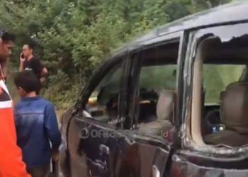 Berangkat ke Berau, Rombongan Atlet Tarung Derajat Bontang Kecelakaan