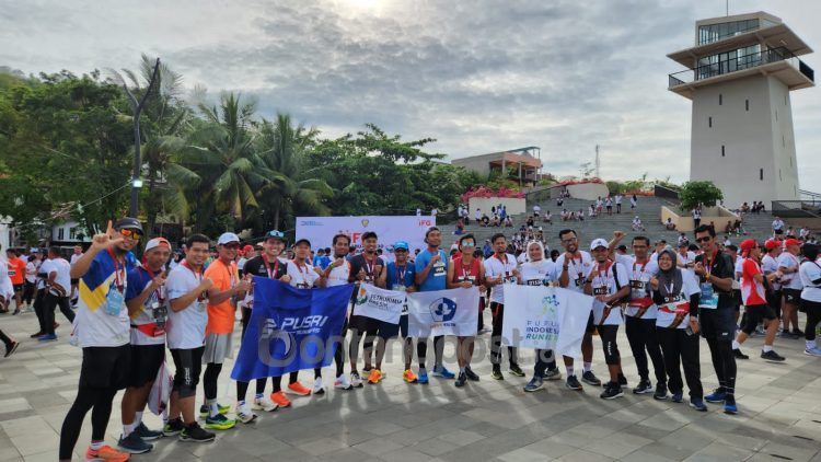pelari dari Klub Atletik PT Pupuk Kalimantan Timur (Pupuk Kaltim), turut berpartisipasi dalam ajang IFG Labuan Bajo Marathon 2022
