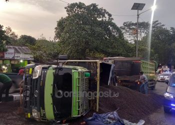 Sopir Truk yang Kecelakaan di Simpang Jalan Tembus Masih di Bawah Umur