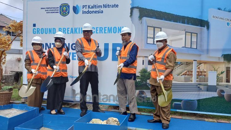 Peletakan batu pertama pembangunan BCH.