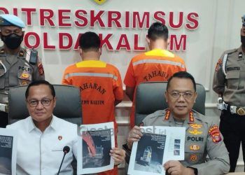 Polisi Tindak Tambang Ilegal di Sebulu, 24 Orang Ditahan
