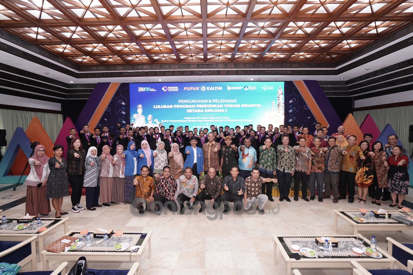 Wisuda 49 Lulusan Program Vokasi, Pupuk Kaltim Siap Tingkatkan Pengembangan SDM di Indonesia 1