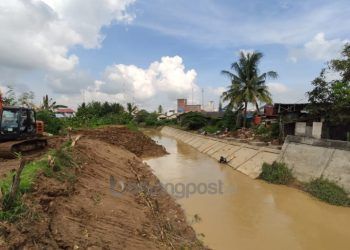 Turap Patah di Kelurahan Api-Api Mulai Diperbaiki