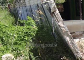 Delapan Bulan Pasca Ambruk, Pagar SMP Negeri 4 Akhirnya Diperbaiki