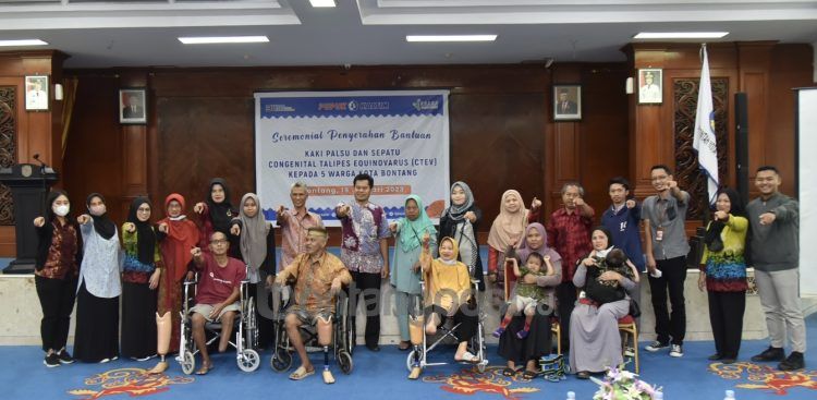 Pupuk Kaltim salurkan bantuan untuk penyandang disabilitas di Bontang