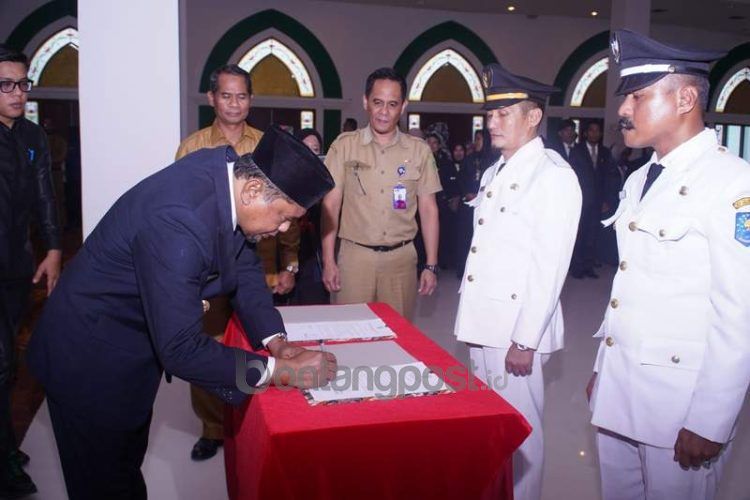 Mutasi di Penajam Paser Utara, Selasa (10/1/2023).