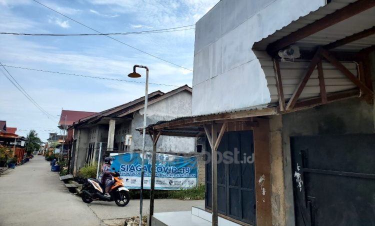 CCTv di RT 28 Tanjung Laut Indah yang hanya jadi pajangan. (Lutfi/bontangpost.id)