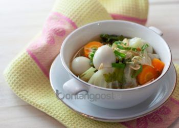 Resep Sup Sayur Telur Puyuh Kaya Nutrisi