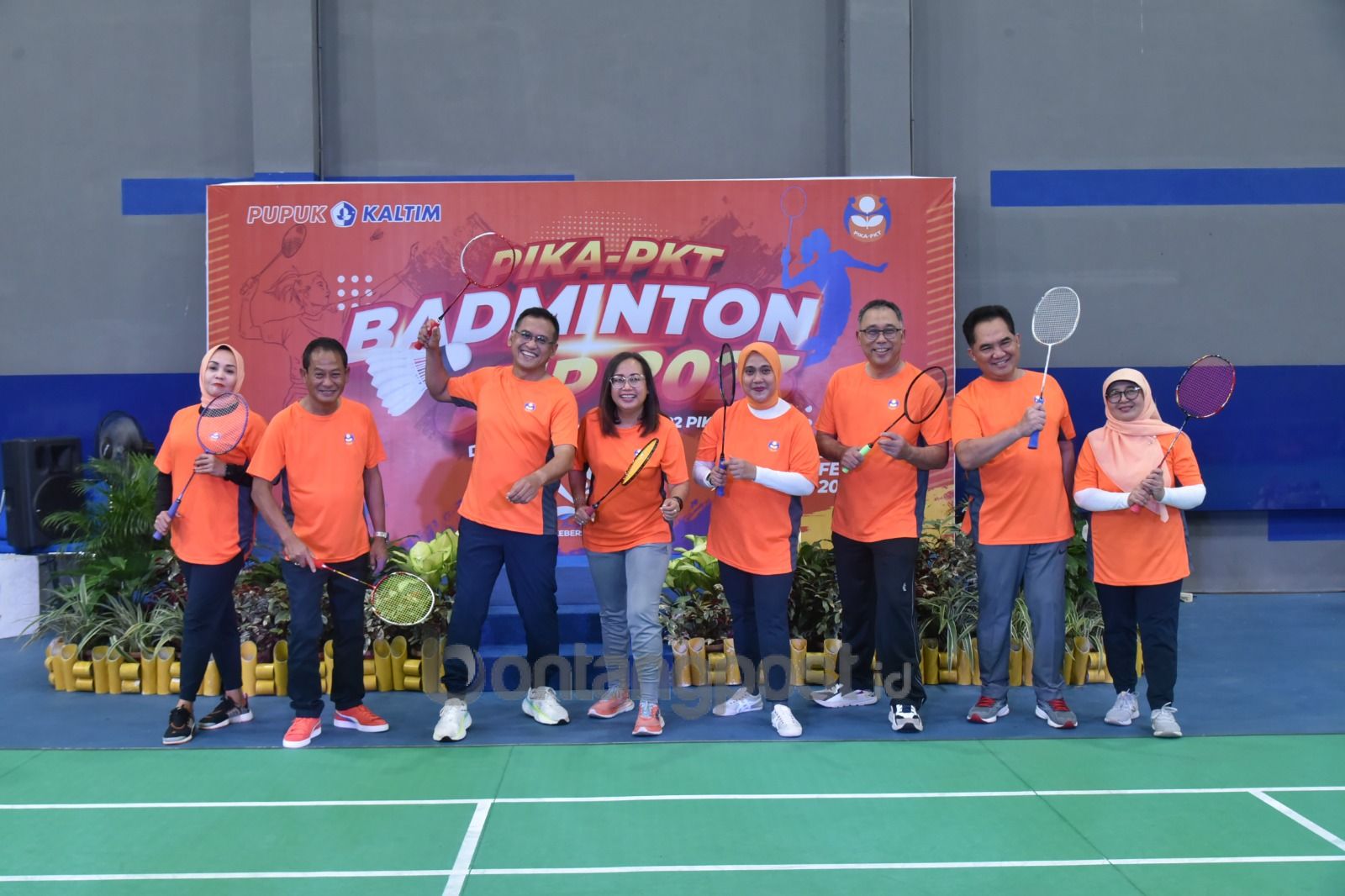 Sambut Hut Ke 22 Tahun Pika Pkt Gelar Turnamen Badminton Cup 2023