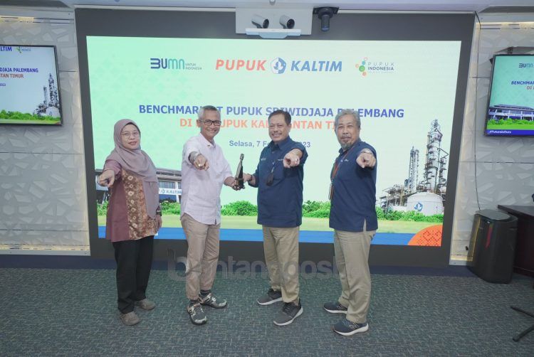 Pupuk Kaltim terima kunjungan PT Pupuk Sriwijaya Palembang (PSP) terkait benchmark inovasi sosial