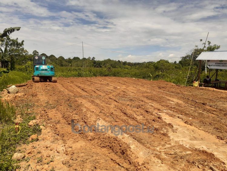 Lokasi pembangunan Replika Kesultanan Kutai di Guntung (Lutfi Rahmatunnisa'/bontangpost.id)