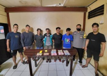 Empat Pria Paruh Baya Kedapatan Main Judi, Terancam Empat Tahun Penjara