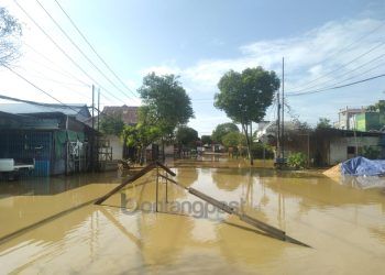 Berikut Empat Titik Jalan di Bontang yang Tergenang Banjir
