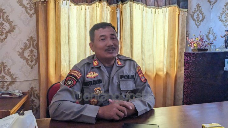 Kapolsek Bontang Selatan AKP Abdul Khoiri (Nasrullah/bontangpost.id)