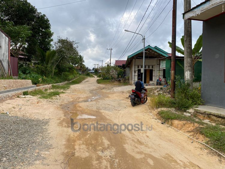 Pemkot Bontang segera memperbaiki jalan Gotong Royong, Kelurahan Belimbing, Bontang Barat