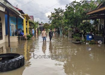 Jelang Lebaran, Sebagian Wilayah Bontang Kebanjiran