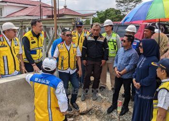 Jembatan Permanen KM 5 Jalan Poros Bontang Ditarget Selesai Tahun Ini
