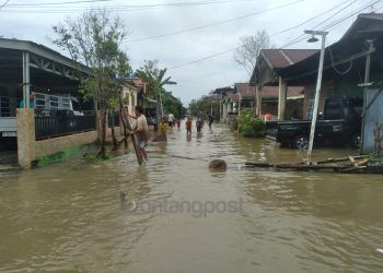 Banjir di Tanjung Laut Indah Sepaha Orang Dewasa, Warga Sebut Terparah