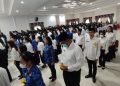 Ratusan PNS dan PPPK dilantik Wali Kota Bontang Basri Rase (Jelita/bontangpost.id)