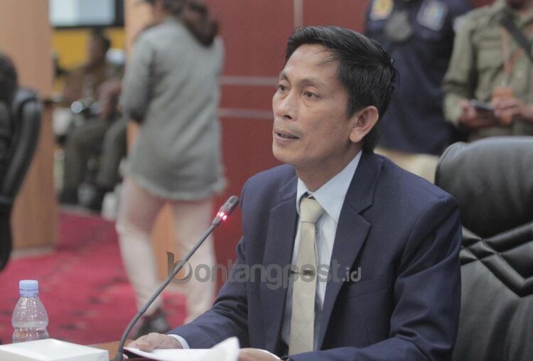 Anggota Komisi II Bakhtiar Wakkang (Nasrullah/bontangpost.id)